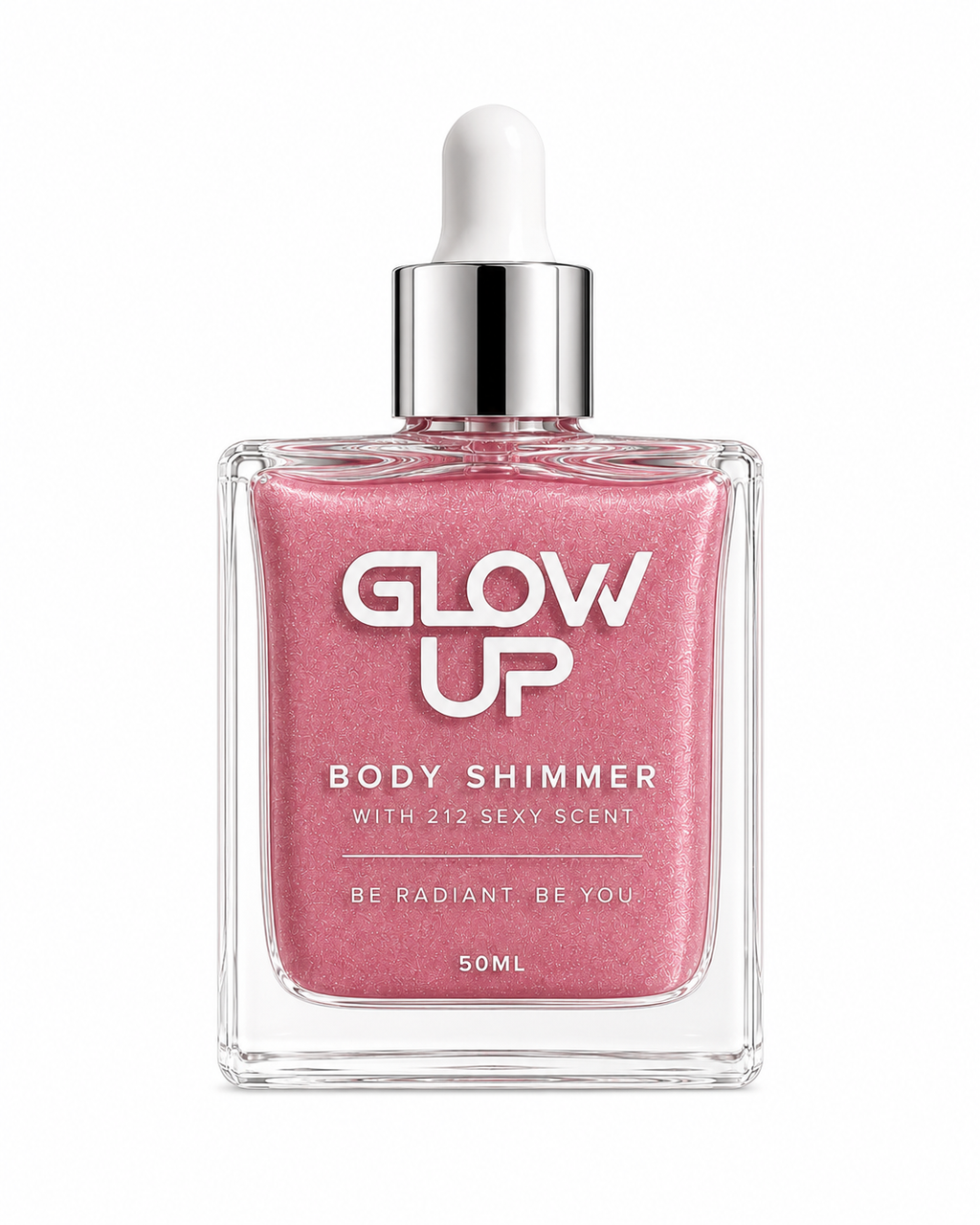 Glow Up Body Shimmer 212 Sexy Inspired | Pink Shimmer