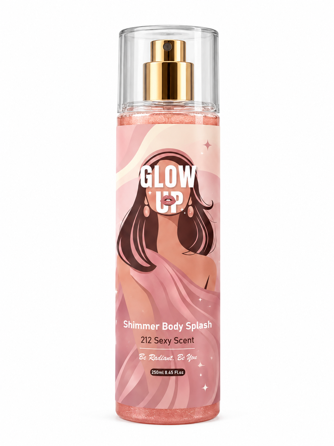 Glow Up Body Splash — 212 Sexy Scent