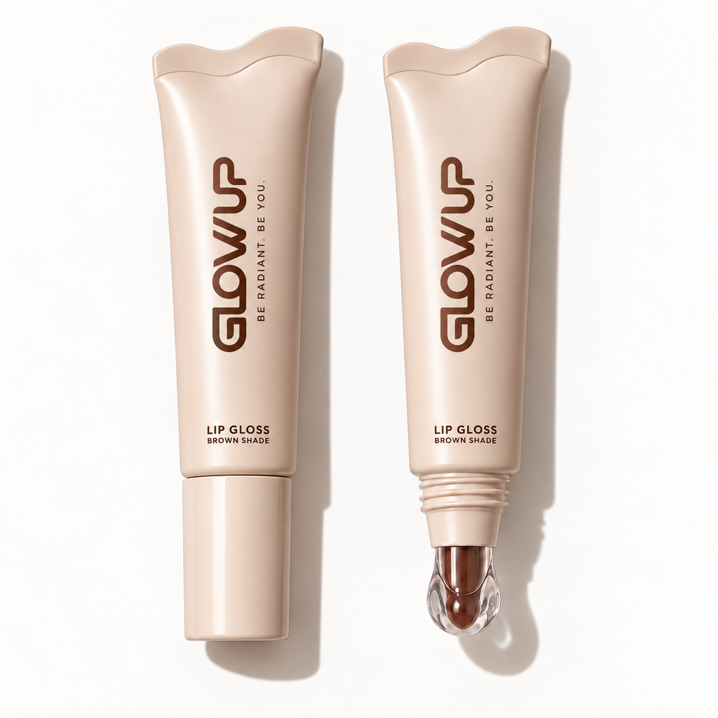 Glow Up Lip Gloss - Brown Shade