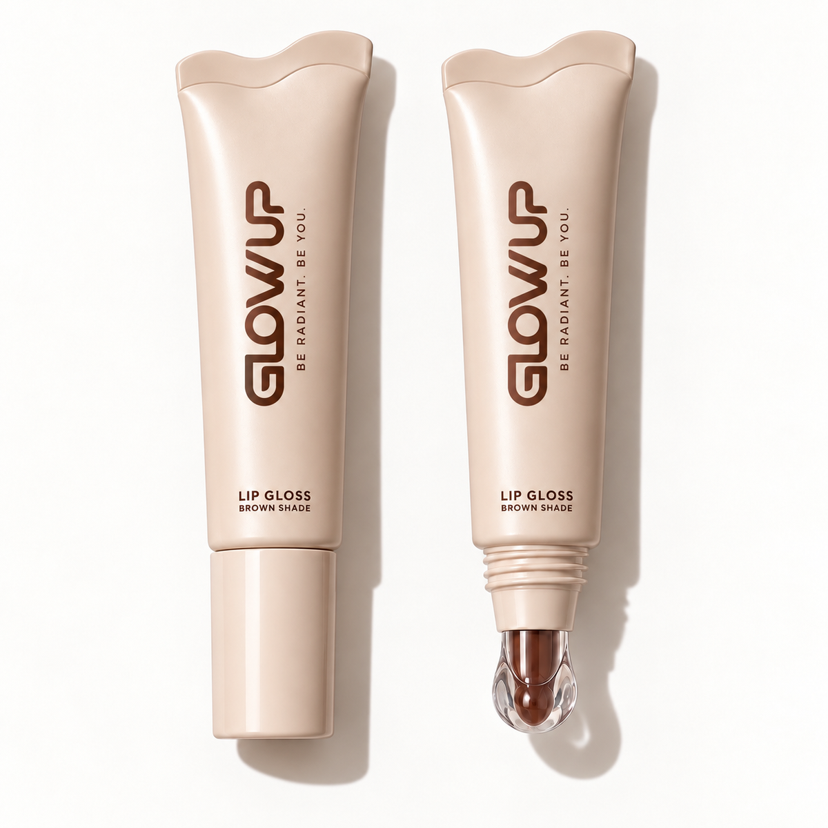 Glow Up Lip Gloss - Brown Shade