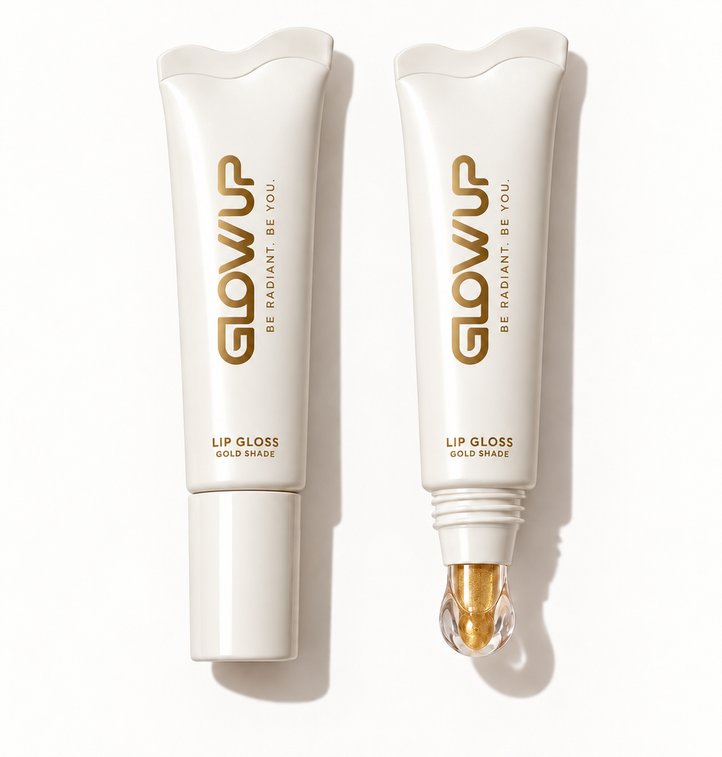 Glow Up Lip Gloss – Gold Shade