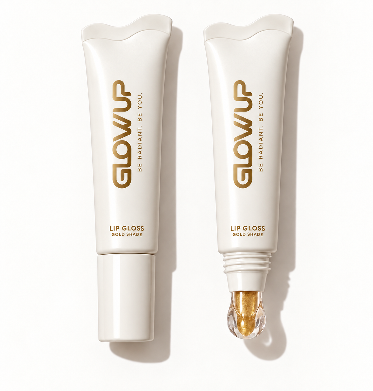 Glow Up Lip Gloss – Gold Shade