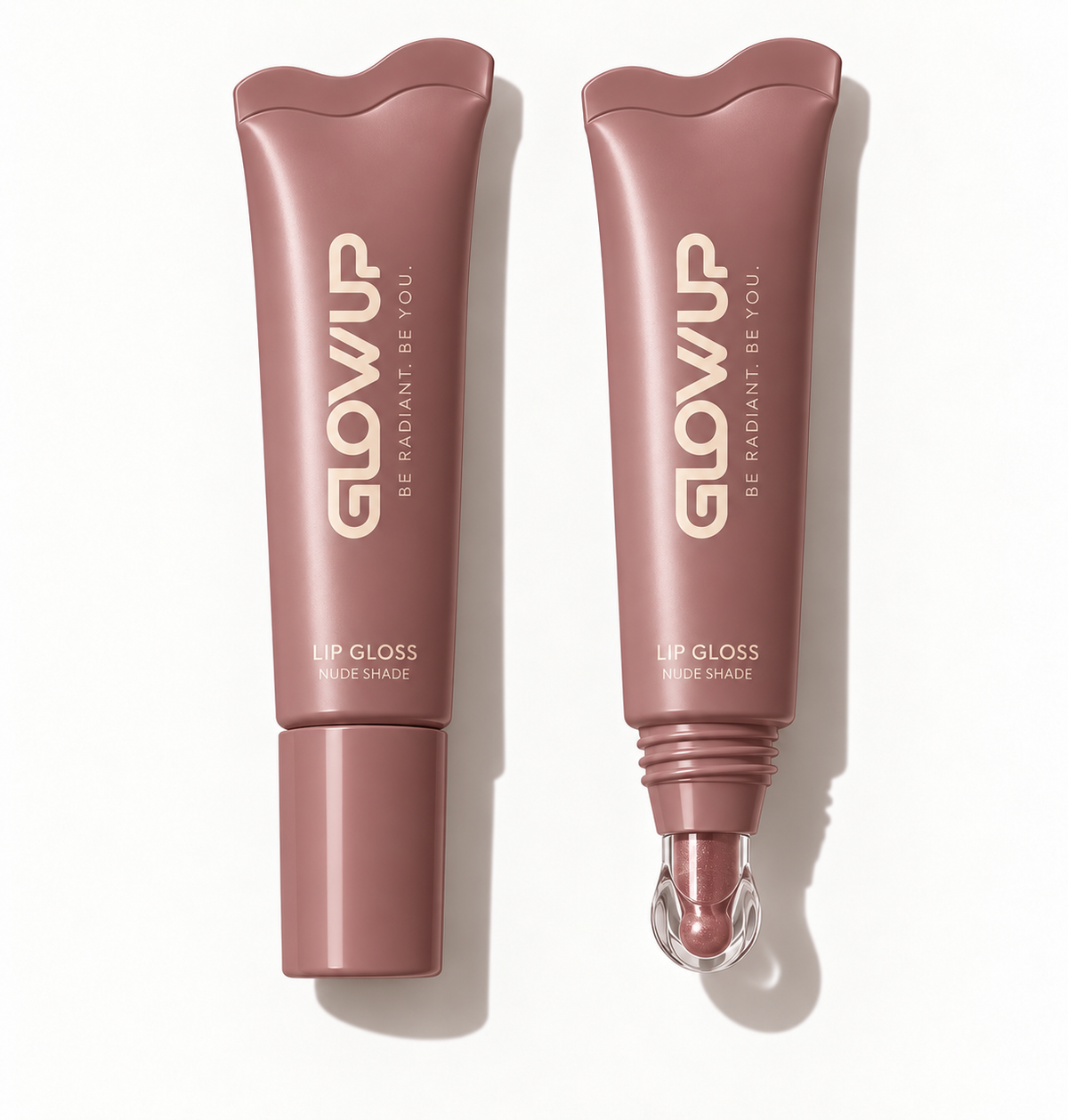 Glow Up Lip Gloss - Nude Shade